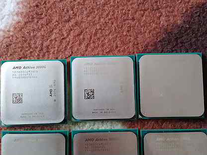 Процессоры AMD Athlon 3000G