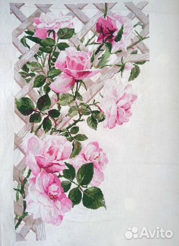 Вышивка крестом - Цветы