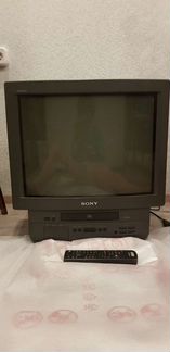 Телевизор Sony с VHS проигрывателем