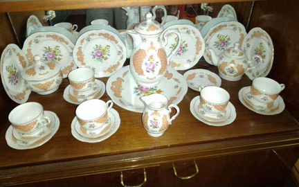 Сервиз гдр. Volkstedt Pastorale