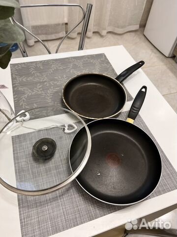 Сковородка с крышкой tefal