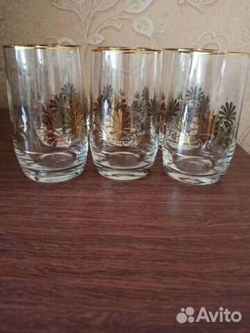 Бокалы, чешское стекло