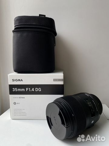 Объектив Sigma AF 35mm f/1.4 DG HSM Art Nikon F