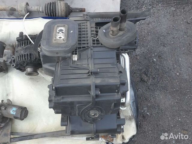 Печка на рено логан1 в сборе