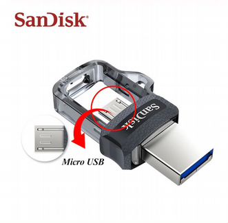 Флешка 128гб SanDisk Ultra - USB 3.0