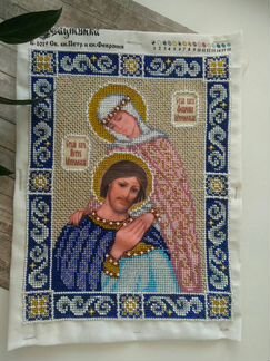 Икона Св.кн.Петр и кн.Феврония