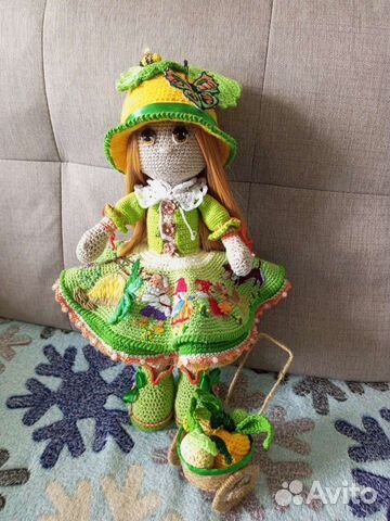 Вязаная кукла (Репка)