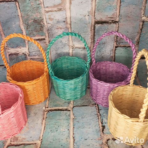 Корзина плетеная для подарков