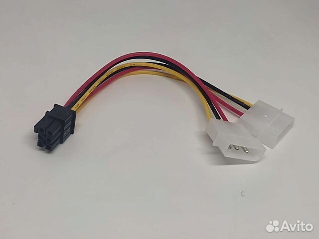 Дополнительное питание видеокарты 6 и 8 pin