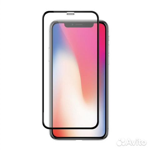 Стекло защитное на Apple iPhone X/ iPhone XS