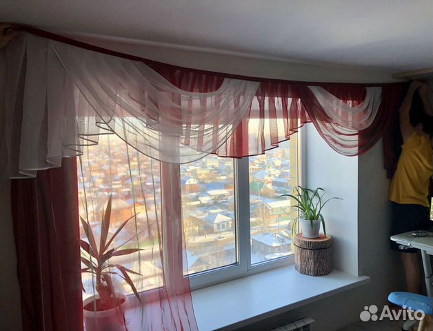 Ламбрекен и штора