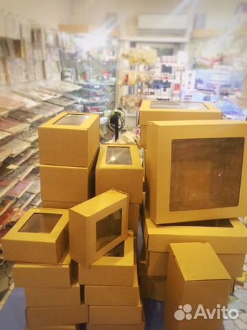 Крафт-коробки, подарочные коробки