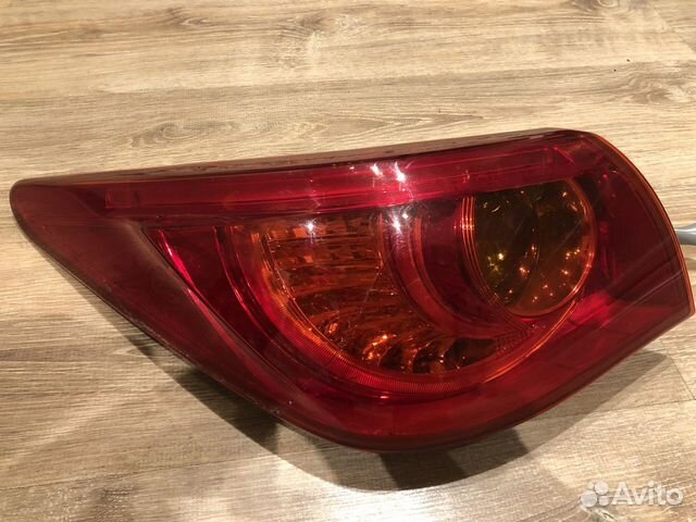 Левый фонарь infiniti Q50 V37