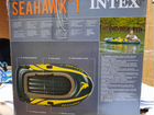 Надувная лодка пвх Seahawk Intex-1 местная