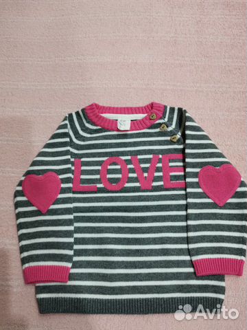 Джемпер, свитер HM для девочки новый