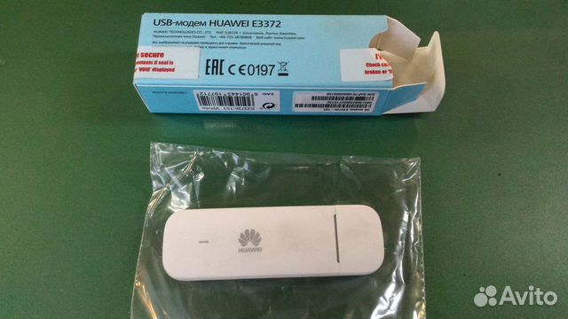 Модем Huawei E3372h-153 3G/4G LTE