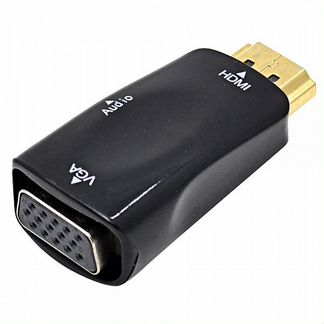 Переходник (адаптер) hdmi в VGA + audio