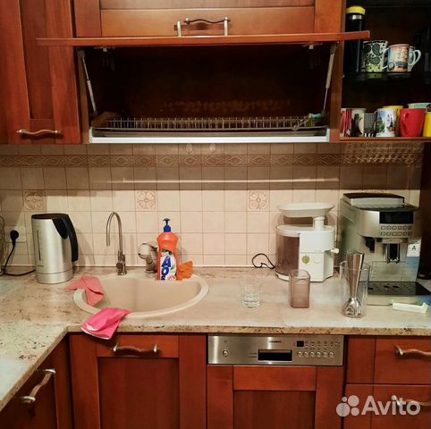 Столешница гранитная с мойкой от итальянской кухни