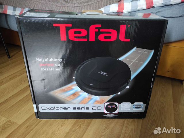 Робот пылесос tefal explorer serie 20