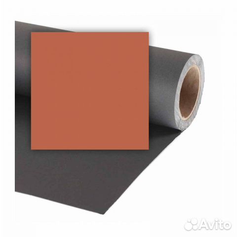 Фон бумажный рыжевато-коричневый Raylab 041 Tawny 2,72 х 11,0 метров