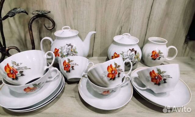 Сервиз чайный винтаж