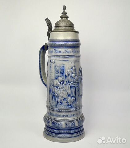 Антикварная пивная кружка 3 литра