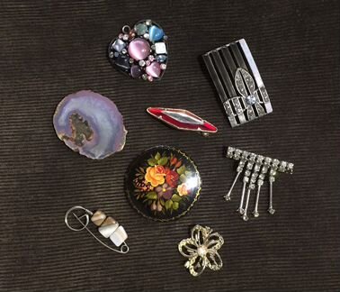 Броши винтажные. Подвески