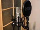 Микрофон Rode NT1-A студийный + стойка