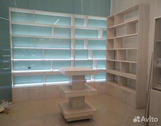 Стеллаж торговый из дсп