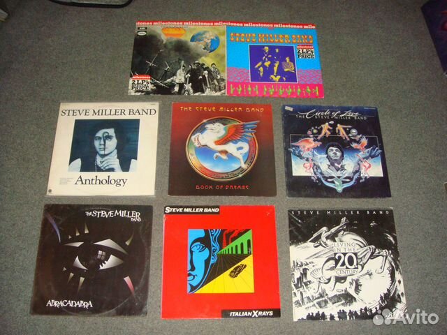 Коллекция винила The Steve Miller Band 8LP