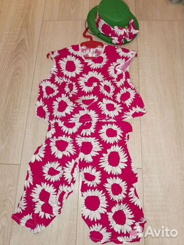 Костюм со шляпкой 90-110 см