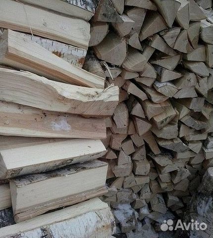 Сухие березовые дрова
