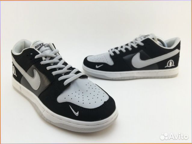 Кроссовки Nike SB Dunk LOW черные 41