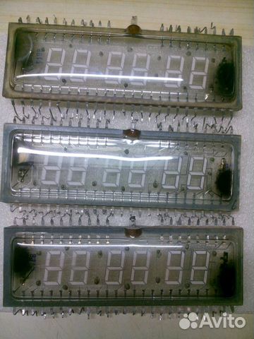 Вакуумно-люминесцентные индикаторы илц 1-6/7