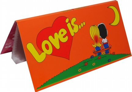 Love is, Буклет для вкладышей от жвачки Лав из