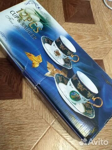 Чайный сервиз Мадонна Богемское стекло