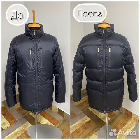 Заменить наполнитель в пуховике / набивка пухом