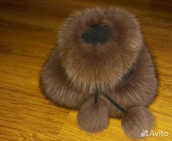 Шапка зимняя меховая женская