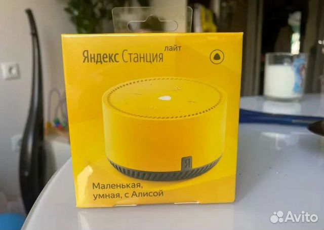 Умная колонка Яндекс Станция Лайт купить в Москве | Электроника | Авито