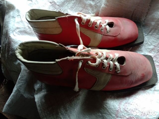 Лыжные ботинки СССР