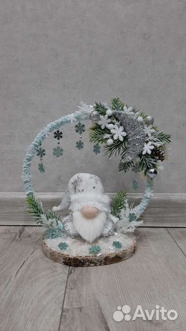 Новогодние, интерьерные композиции