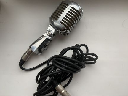 Легендарный микрофон элвиса shure 55SH II