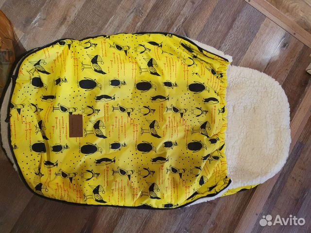 Зимний конверт в коляску