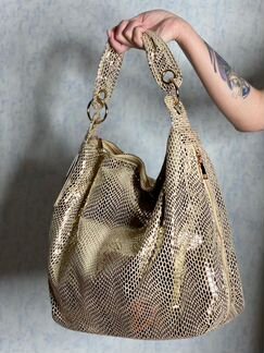 Лазерное золото баул. сумка