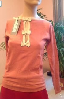 Фирменная модная кофточка пудровый пастельный тон