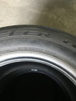 275 55 R17 Bridgestone Dueler H/P Sport