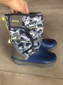 Новые зимние сапоги Crocs С12