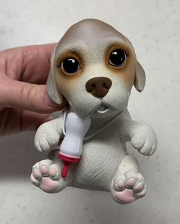 Интерактивная игрушка Сквиши-щенок OMG Pets Бигль