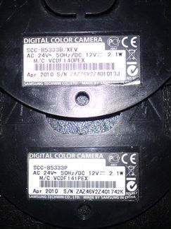 Видеокамера samsung цв/чб