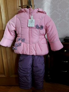 Новый Зимний костюм на девочку 92